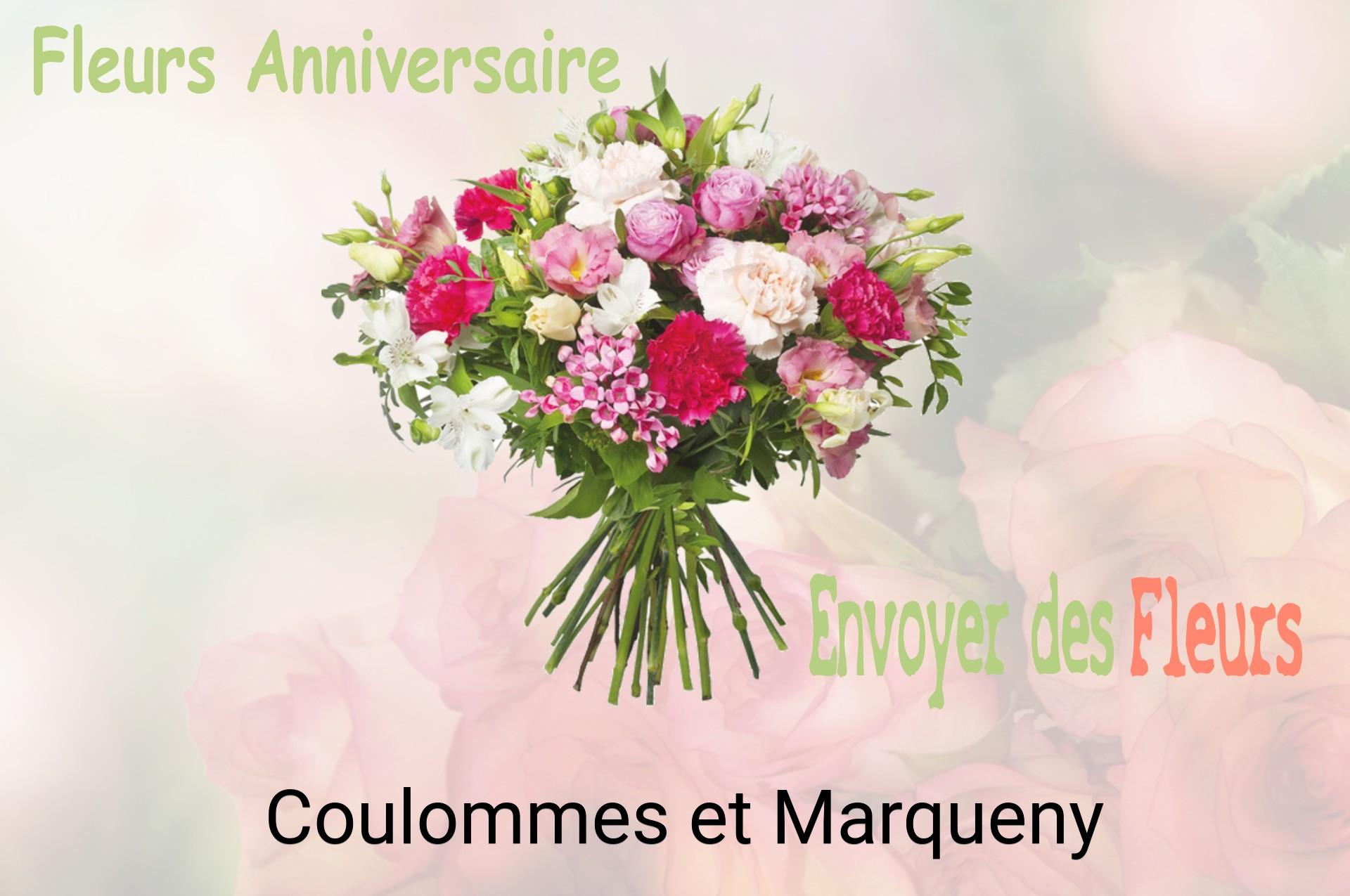 Bouquet de fleurs d’anniversaire livré à Coulommes-et-Marqueny